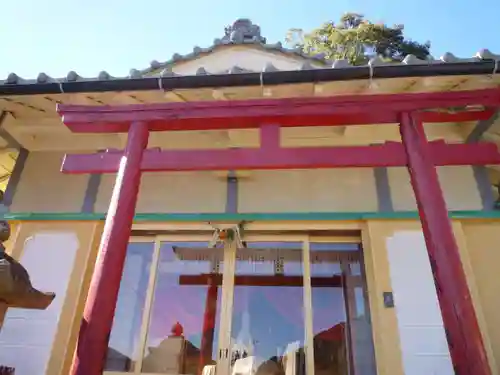 海禅寺の鳥居