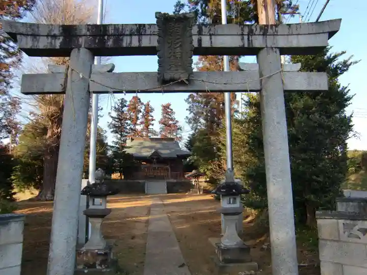 駒形神社の鳥居