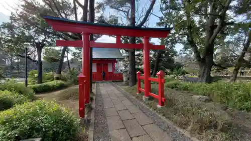 洗足池弁財天の鳥居