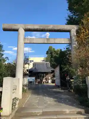 池袋御嶽神社の鳥居