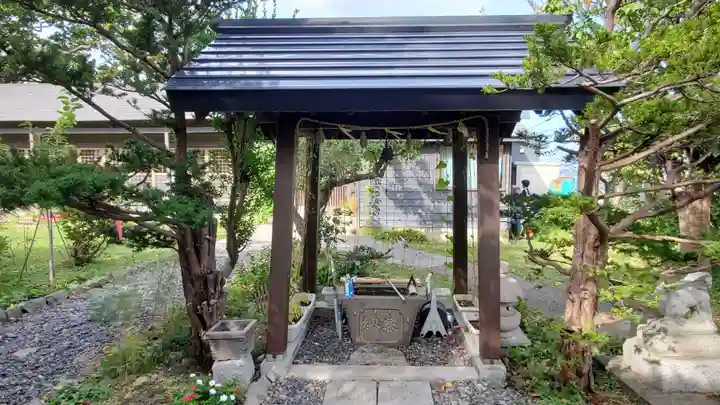 厳島神社の手水舎