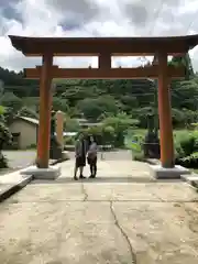 幣立神宮の鳥居