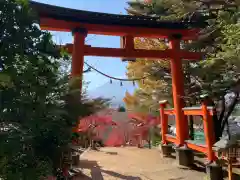 新倉富士浅間神社の鳥居