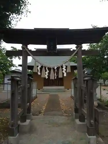 八幡社の鳥居