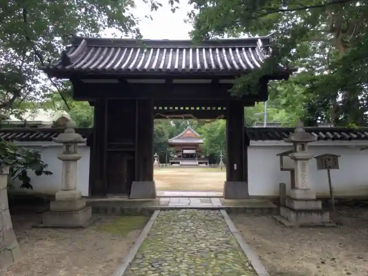 膳所神社の山門・神門
