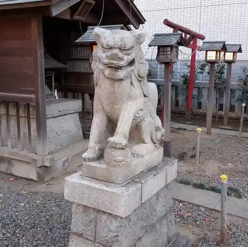 御園神社の狛犬