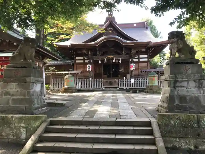 滝野川八幡神社の本殿・本堂