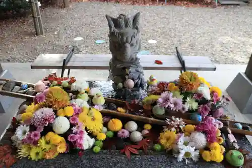 滑川神社 - 仕事と子どもの守り神の手水