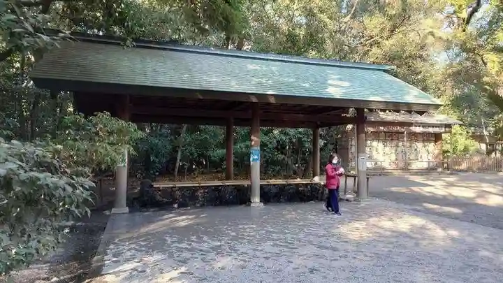 熱田神宮の手水舎