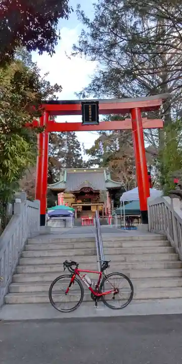 白笹稲荷神社の鳥居