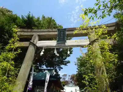 海南神社の鳥居