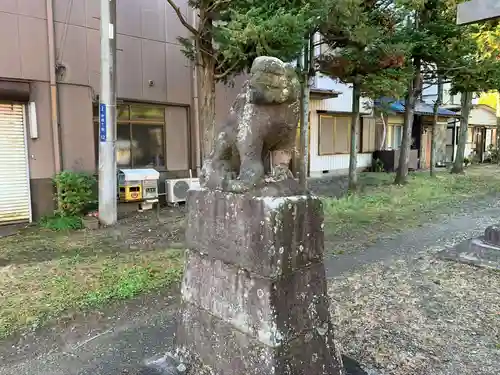 幸宮神社の狛犬