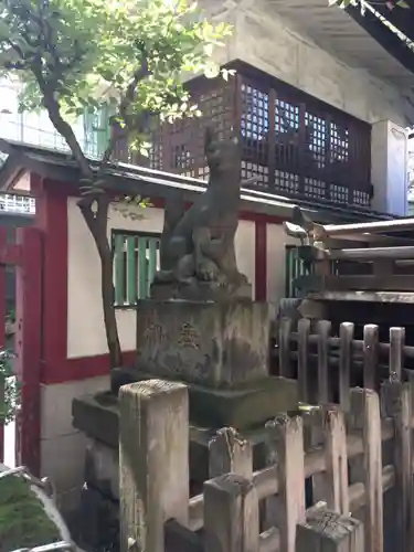 柳森神社の狛犬