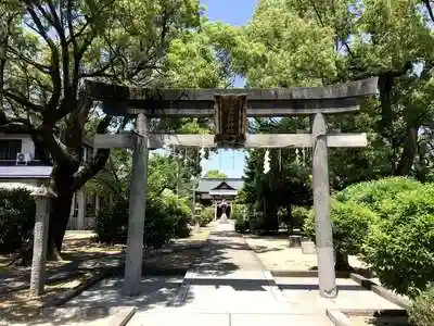 佐奈部神社の鳥居