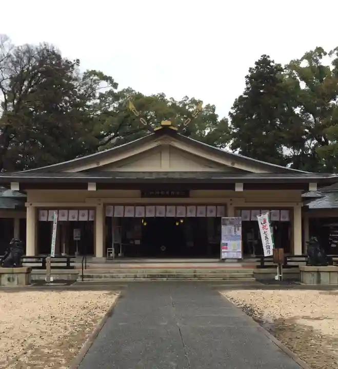 三重縣護國神社の本殿・本堂