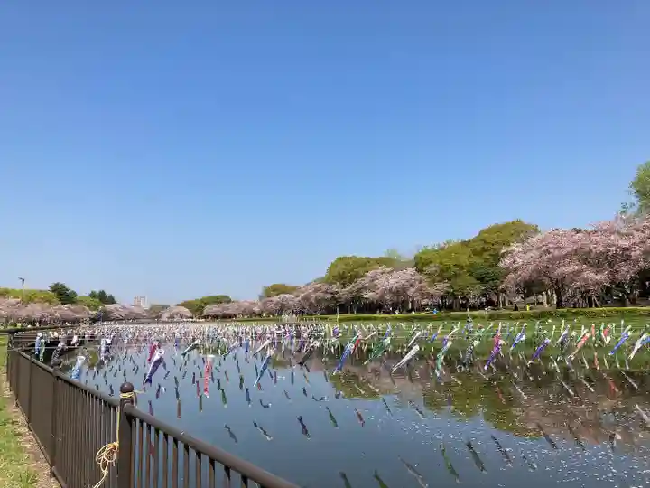 尾曳稲荷神社の周辺