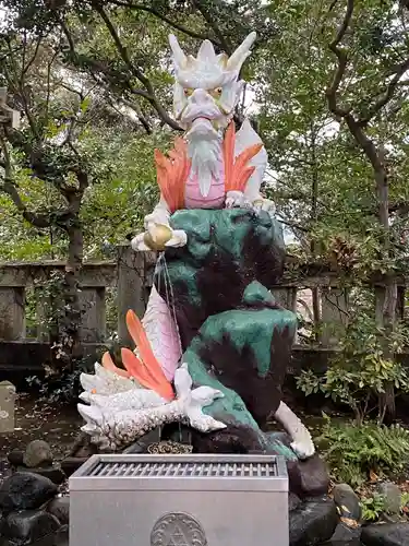 江島神社の狛犬