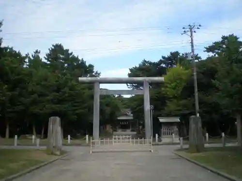 鶴谷八幡宮の鳥居