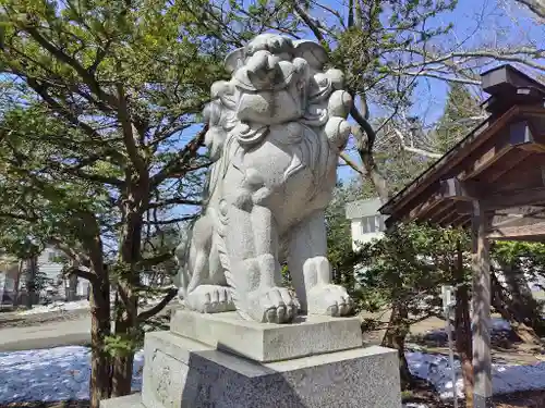 大麻神社の狛犬