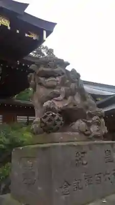 行田八幡神社の狛犬