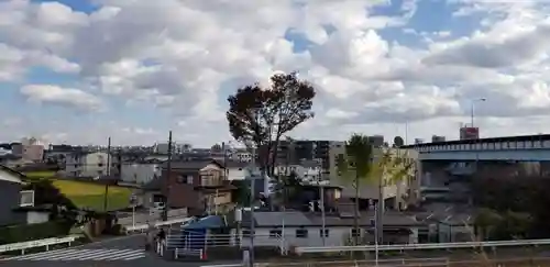 鵜森稲荷神社の周辺