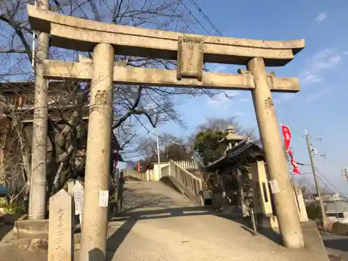 生石神社の鳥居