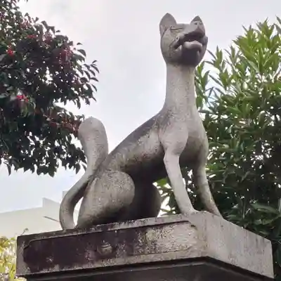 徳王稲荷社・金刀比羅社の狛犬