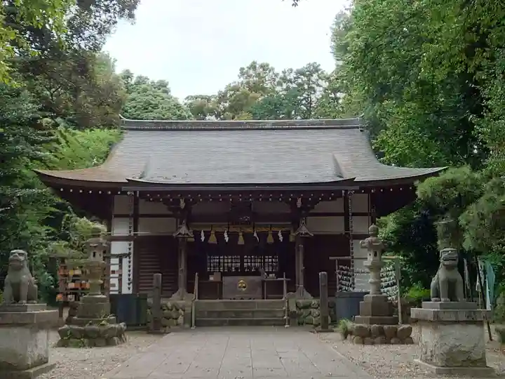 三ケ尻八幡神社の本殿・本堂