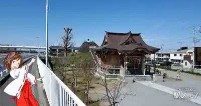 飯塚冨士神社の本殿・本堂