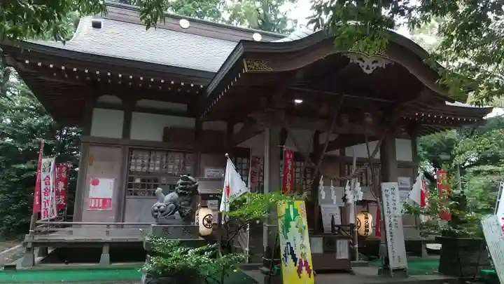 佐麻久嶺神社の本殿・本堂