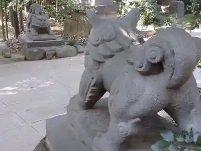 駒木諏訪神社の狛犬