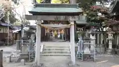 挙母神社の鳥居