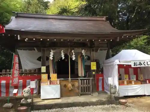 鷲子山上神社の本殿・本堂