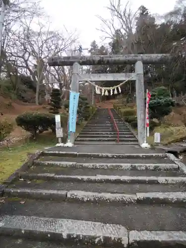 三春大神宮の鳥居