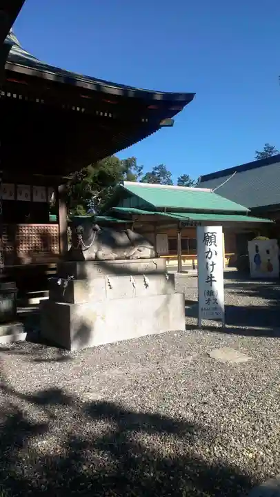 矢奈比賣神社(見付天神)の狛犬