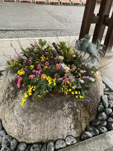 白鷺神社の手水舎