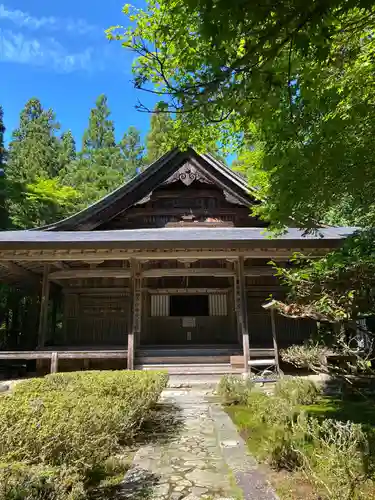 上ノ院本坊　来迎院の本殿・本堂