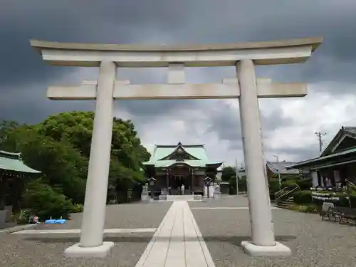 龍口明神社の鳥居