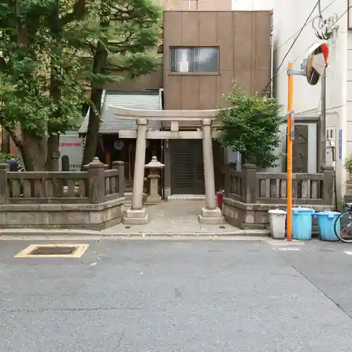 竹森神社の鳥居