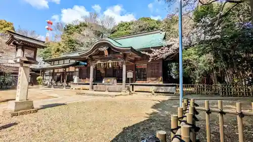 畑子安神社の本殿・本堂