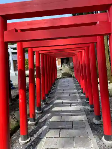 阿蘇白水龍神權現神社の鳥居