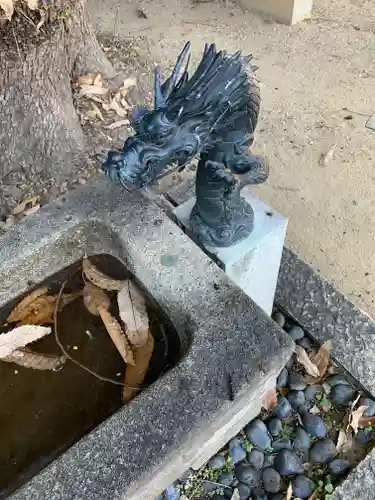 山祇社（原山祇社）の手水舎