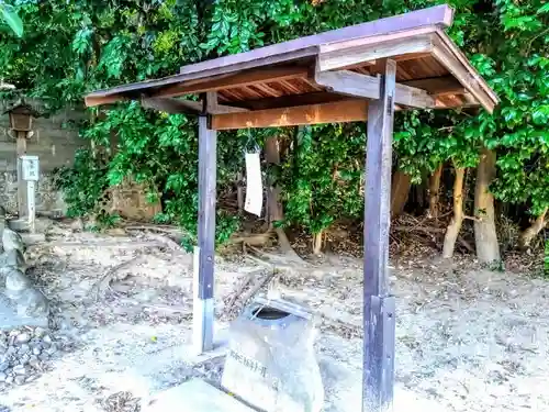 山神社の手水舎