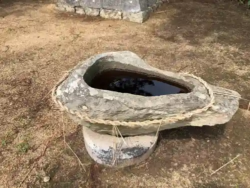 西鴨神社の手水