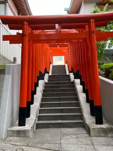 神鳥前川神社の鳥居