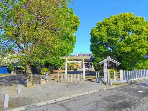 御鍬社の鳥居