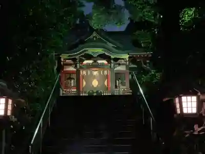 南沢氷川神社の本殿・本堂