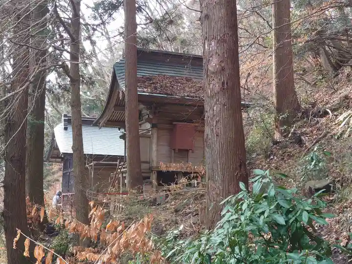 太白山生出森八幡神社(岳宮)の本殿・本堂