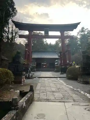 北口本宮冨士浅間神社の鳥居