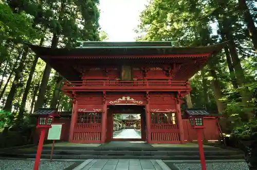 富士山東口本宮 冨士浅間神社の山門・神門